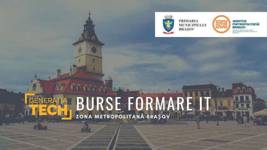 Programul național Generația Tech a dat startul înscrierilor pentru locuitorii din zona Metropolitană Brașov